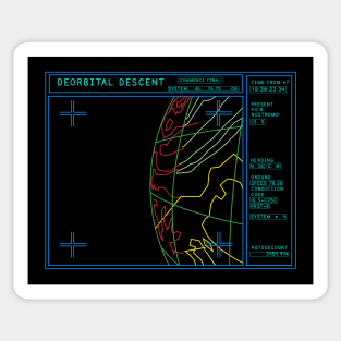 View from the Nostromo Sticker